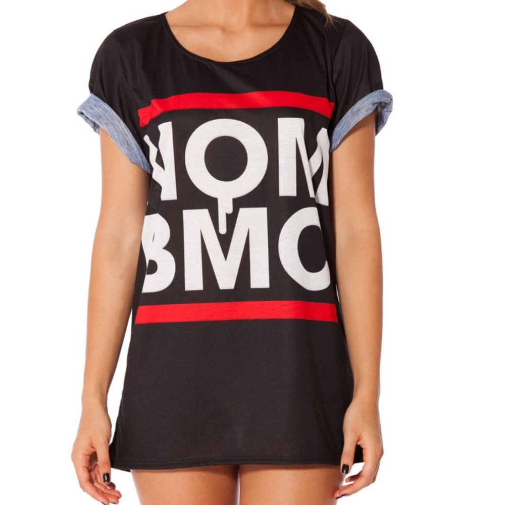 Blackmilk Nom Bmc Boyfriend Tee View 2